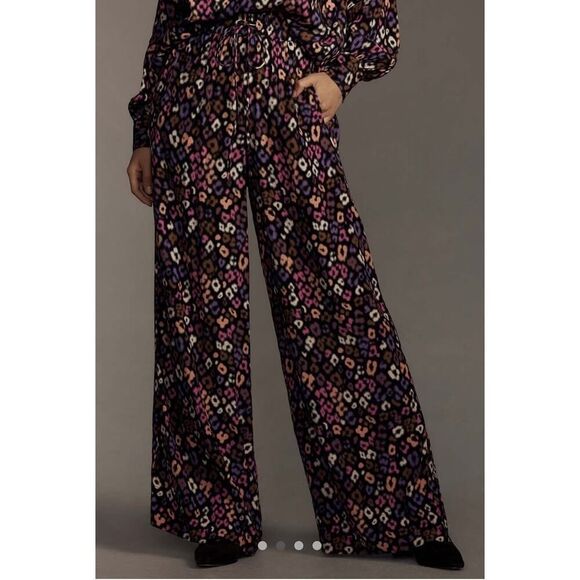 Anthropologie Essential Antwerp Extrovert Wide Leg Knit Pants Size 4 IT 36 - Picture 5 of 16